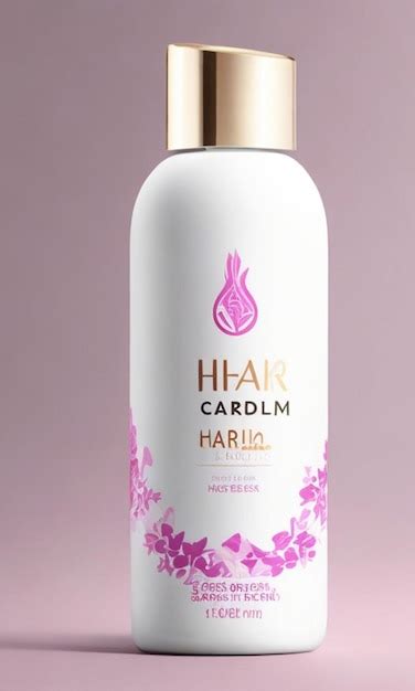 Premium Photo | Hair Cream Product Mockup