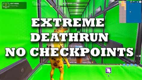 Extreme Deathrun 4500 6339 9329 By Adr0v1t Fortnite Creative Map Code Fortnite Gg