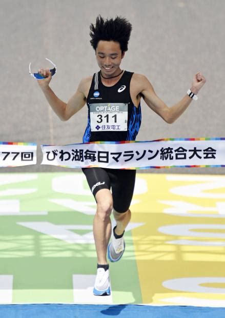 初マラソンの星岳が優勝 大阪・びわ湖毎日マラソン ライブドアニュース