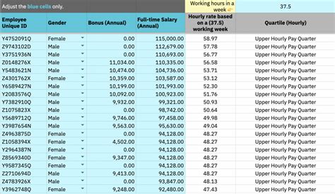 Gender Pay Gap Calculator