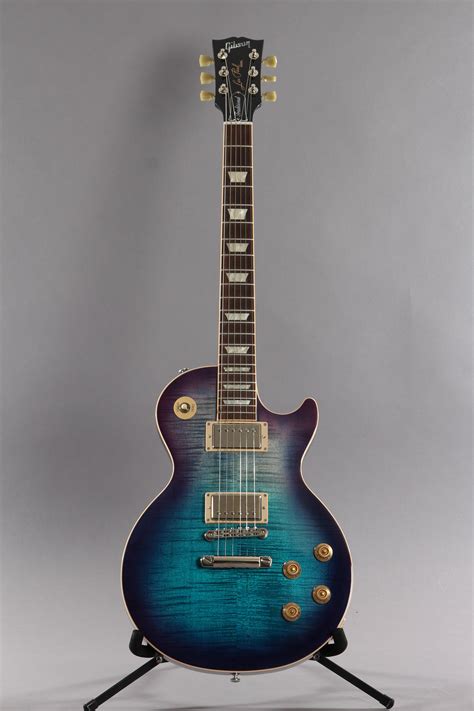 2018 Gibson Limited Edition Les Paul Traditional Blueberry Burst ~vide Guitar Chimp