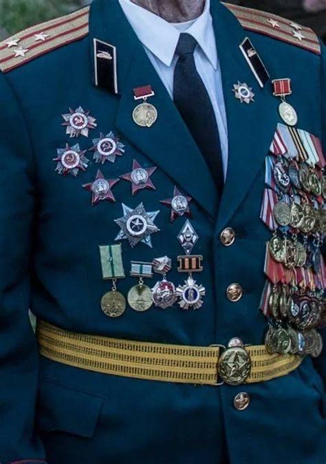 Расположение Орденов И Медалей На Кителе Фото