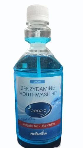 Liquid Benzydamine Mouthwash Bp 300 Ml 300ml At Rs 599bottle In Lucknow Id 2853183961162