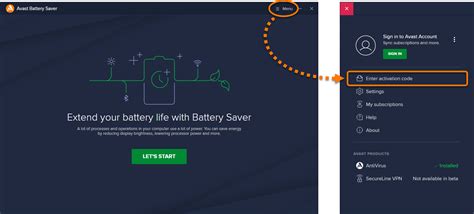 How To Activate An Avast Battery Saver Subscription Avast