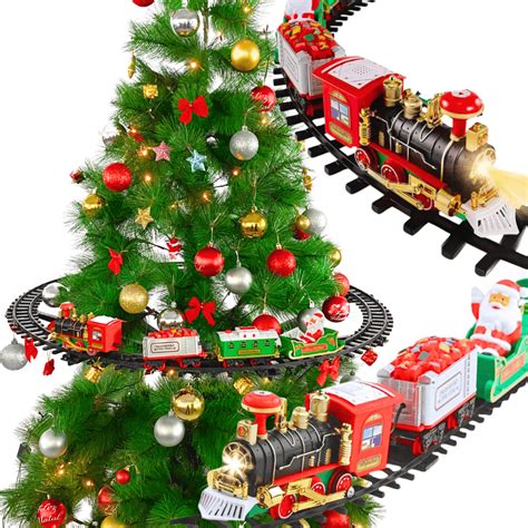Trem Para Arvore De Natal - Trenzinho Natalino Para Árvore Trem De Natal Luz Movimento Som Papai ...