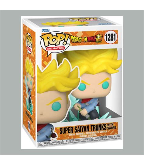 Dragon Ball Super Figura Pop Animation Super Saiyan Trunks Sword 1281