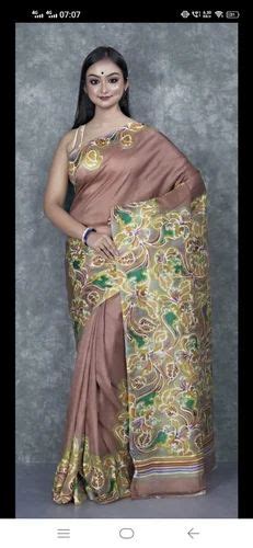 Printed Pure Silk Saree 6 5 M At Rs 3350 In Berhampore Id 2852834432291