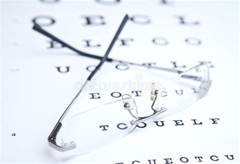 20 20 Eye Chart Test A In Focus Stock Photo Image Of Optical Medical