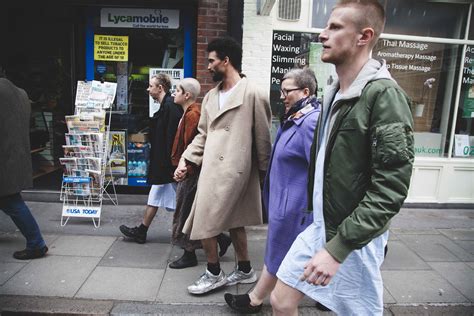 The Naked Truth Protestors Strip Bare To Demand Fair Access Huck
