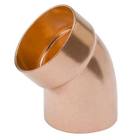 STREAMLINE DWV Street Elbow Wrot Copper FTG X Cup 1 1 2 In X 1 1 2