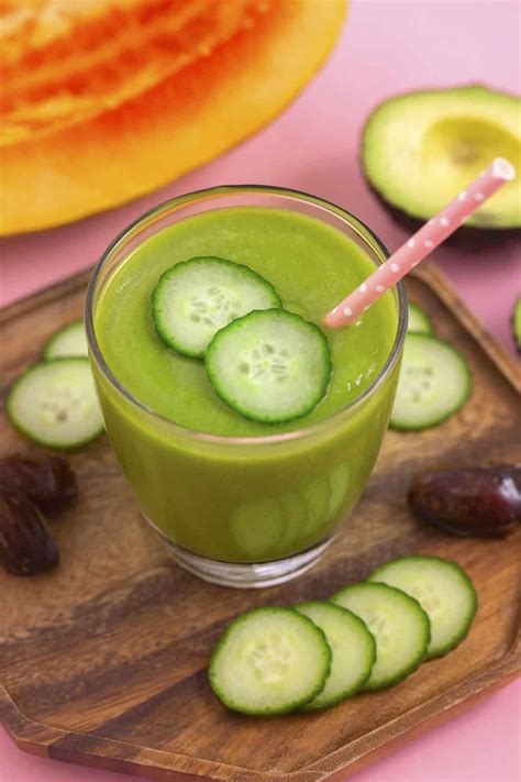 Simple Cucumber Smoothie Recipe Mind Over Munch