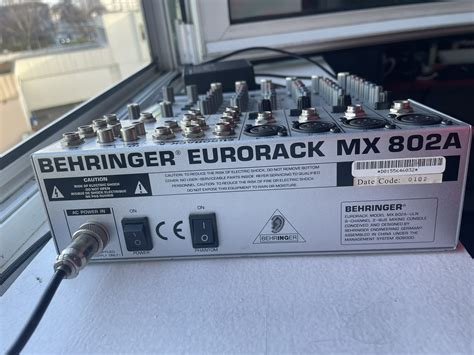 Eurorack MX802A - Behringer Eurorack MX802A - Audiofanzine