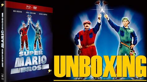 Super Mario Bros Edition Collector Bluray Dvd Unboxing Youtube