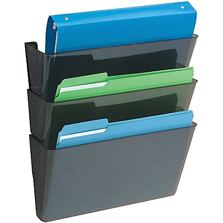 Deflecto Docupocket Letter Size Wall Files H X W X D Percent