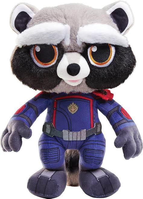 Amazon.com: Marvel The Guardians of The Galaxy Rocket Raccoon Plush ...