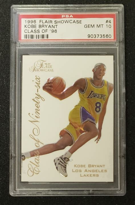 Kobe Bryant Flair Showcase Class Of Price Guide Sports