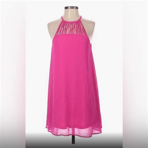 Kld Signature Dresses Kld Signature Hot Pink Dress Poshmark