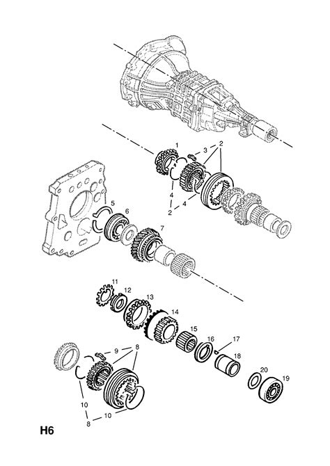 Opel Campo Mainshaft Gears Contd Opel Epc Online Nemigaparts