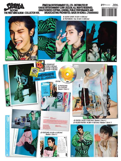 Nct Taeyong 1st Mini Album Shalala Album Details Thorncollectorarchive Ver Rkpop