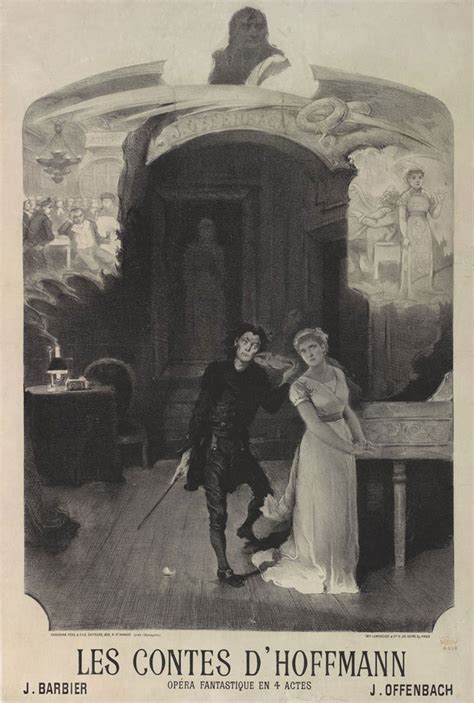 Les Contes D Hoffmann De Jacques Offenbach Catalogue De La