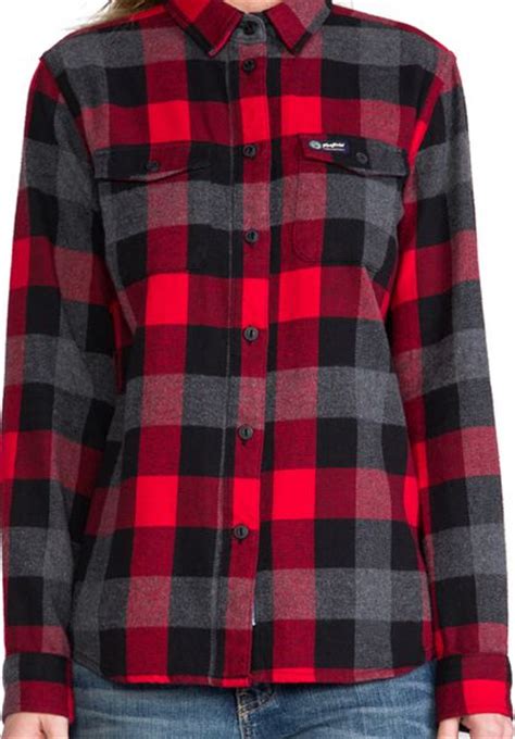 Penfield Chatham Buffalo Plaid Shirt In Red In Red Lyst