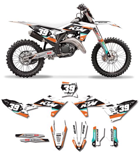 Kit D Co Motocross Ktm Sleek Shifter Gfx