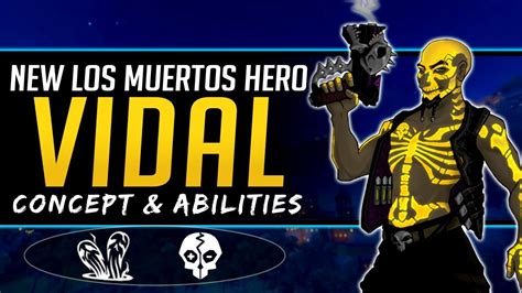 Overwatch NEW Los Muertos Hero Vidal Concept Lore Abilities And