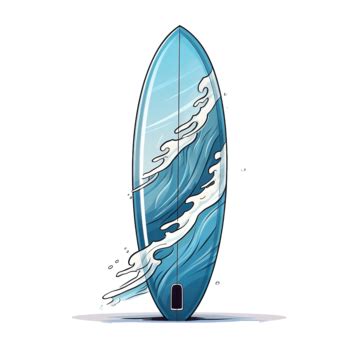 Surfing Surfboard Illustration Summertime Surf Surf Surfing