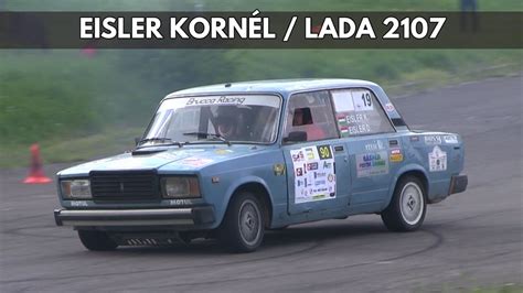 Eisler Korn L Lada B Zis Bau Szlalom Verseny Az Intercars