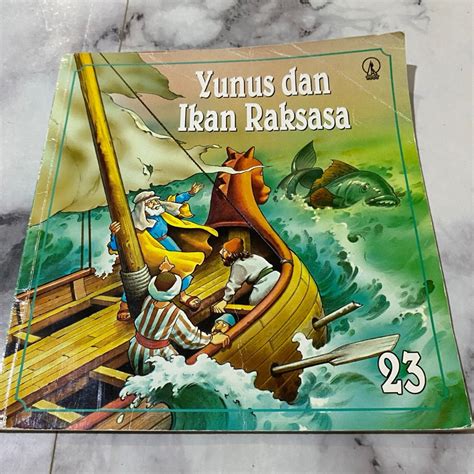 Jual Yunus Dan Ikan Raksasa Buku Lama Preloved Buku Langka Rare Tokoh