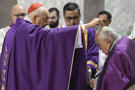 Pope Francis On Ash Wednesday Let Us Return To God With All Our Heart