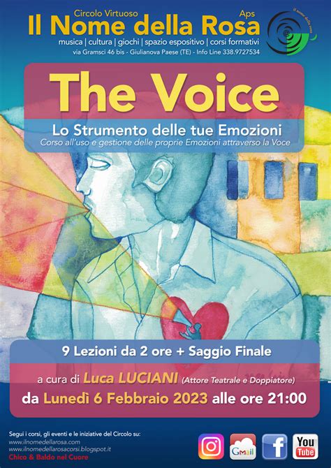 The Voice Il Nome Della Rosa Aps