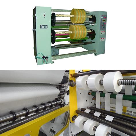 Automatic Big Roll Tape Slitting Machine For BOPP Pet Tape China Big