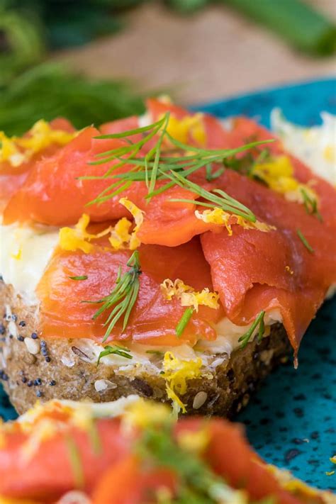 Smoked Salmon Breakfast Toast the Perfect Brunch Recipe - Eating Richly