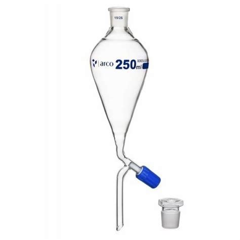 Separating Funnel 250ml With Stopper And Stop Cock Labware For