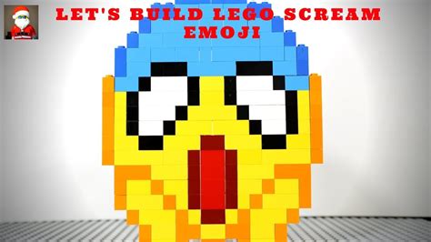 How To Build Lego Scream Emoji Youtube