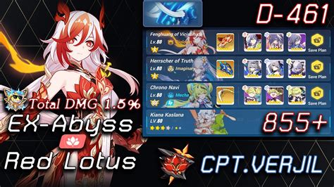 Honkai Impact Ex Abyss Red Lotus Parvati Ignite Pts D