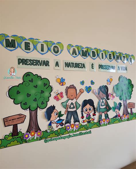 Moldura Meio Ambiente Educação Infantil Braincp