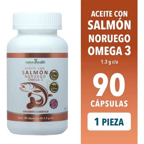 Aceite De Salm N Noruego Caps Naturalhealth Env O Gratis