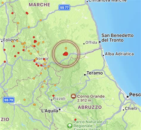 Terremoto Marche Epicentro A Roccafluvione Vicino Al Confine Con L