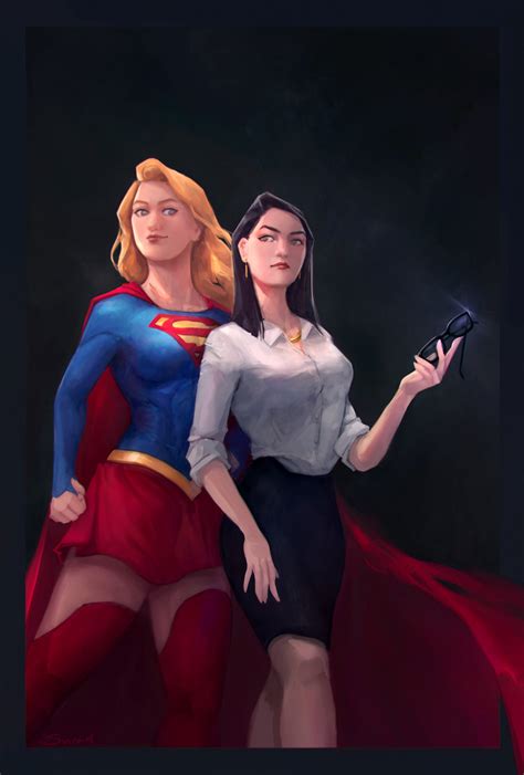 Supercorp Fanart Collection Svirart Is She You Know For