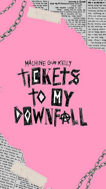 Machine Gun Kelly Releases Tickets To My Downfall Album Art And Track