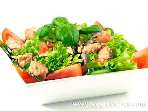 Salad Of Cod Liver Legendary Recipes