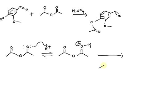 Solved Vanillin Is Mixed With Acetic Anhydride In The Present Of Naoh