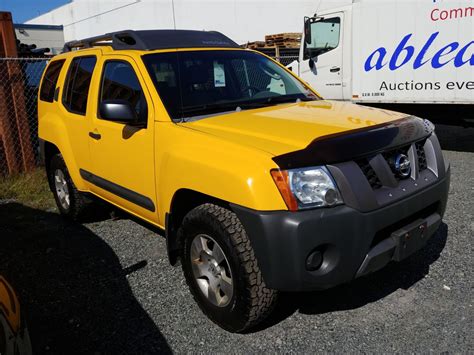 2007 YELLOW NISSAN XTERRA OFF ROAD, VIN#5N1AN08W07C513963, 152708 MILES ...