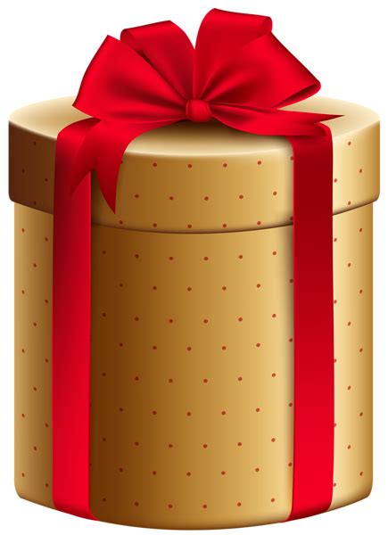 Gold Red Gift Box Png Clipart Image Red Gift Box Paper Gifts