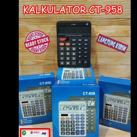 Jual Kalkulator Ct Digit Calculator Alat Hitung Citizen Di