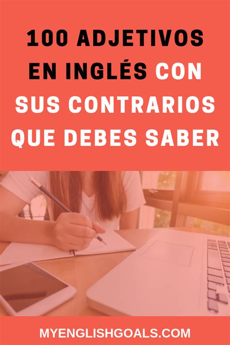 Adjetivos En Ingles Y Espanol Si Hablas Espanol Los Verbos En Images