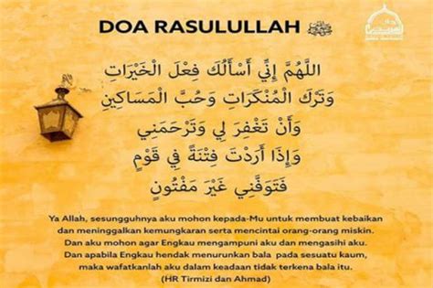 Contoh Doa Doa Yang Sering Dibaca Nabi Muhammad MarcatParrish