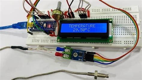 Industrial Thermometer With Max Thermocouple Arduino